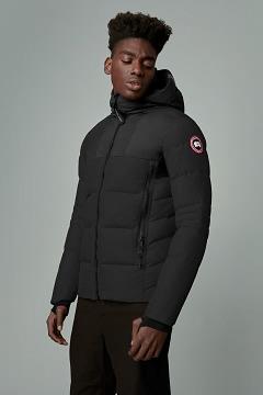 Chamarras Canada Goose Hombre México - HyBridge Chaqueta De Plumas Negros ZE6875029